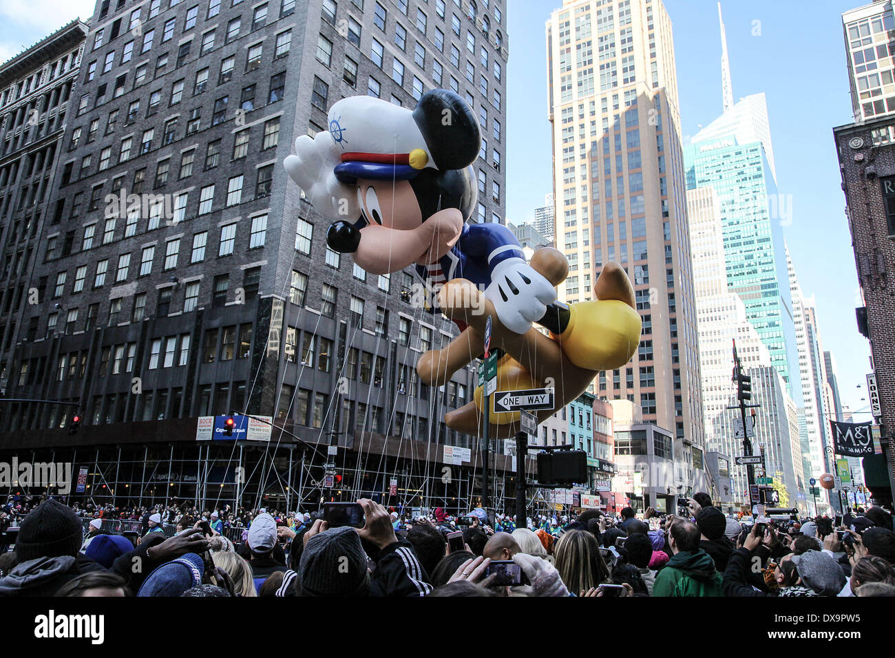 Mickey Maus 86 Jahrlichen Macy Ist Thanksgiving Day Parade