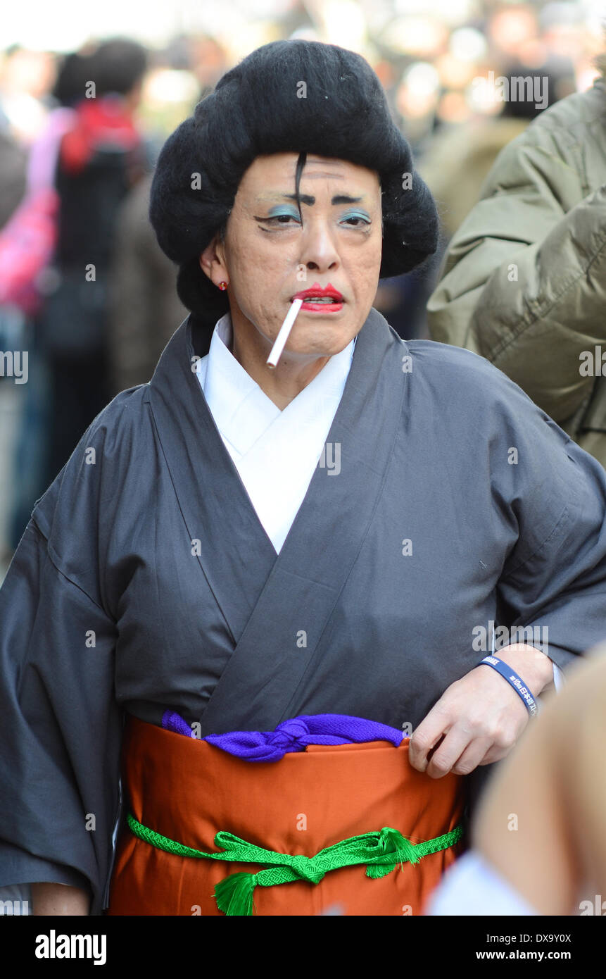 Cosplayer auf einem Cosplay Festival in Osaka, Japan. Stockfoto