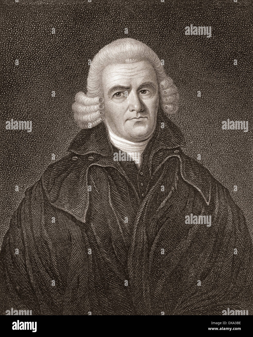 John Brown von Haddington, 1722 –1787. Schottische göttlichen und Autor. Drucken Sie aus dem 19. Jahrhundert. Stockfoto