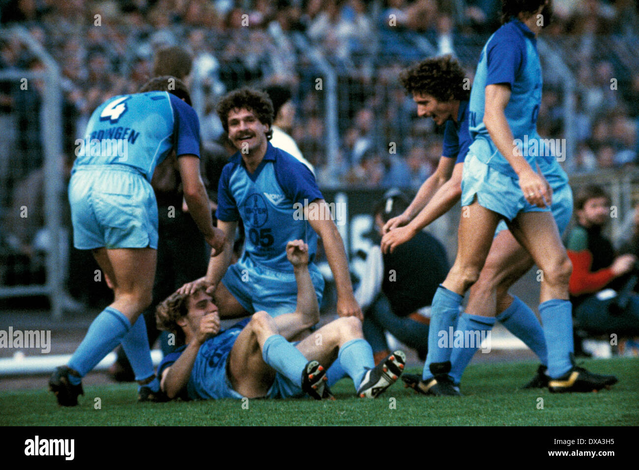 Fußball, 1. 2. Bundesliga. Bundesliga, 1982/1983 Relegation Spiel zur