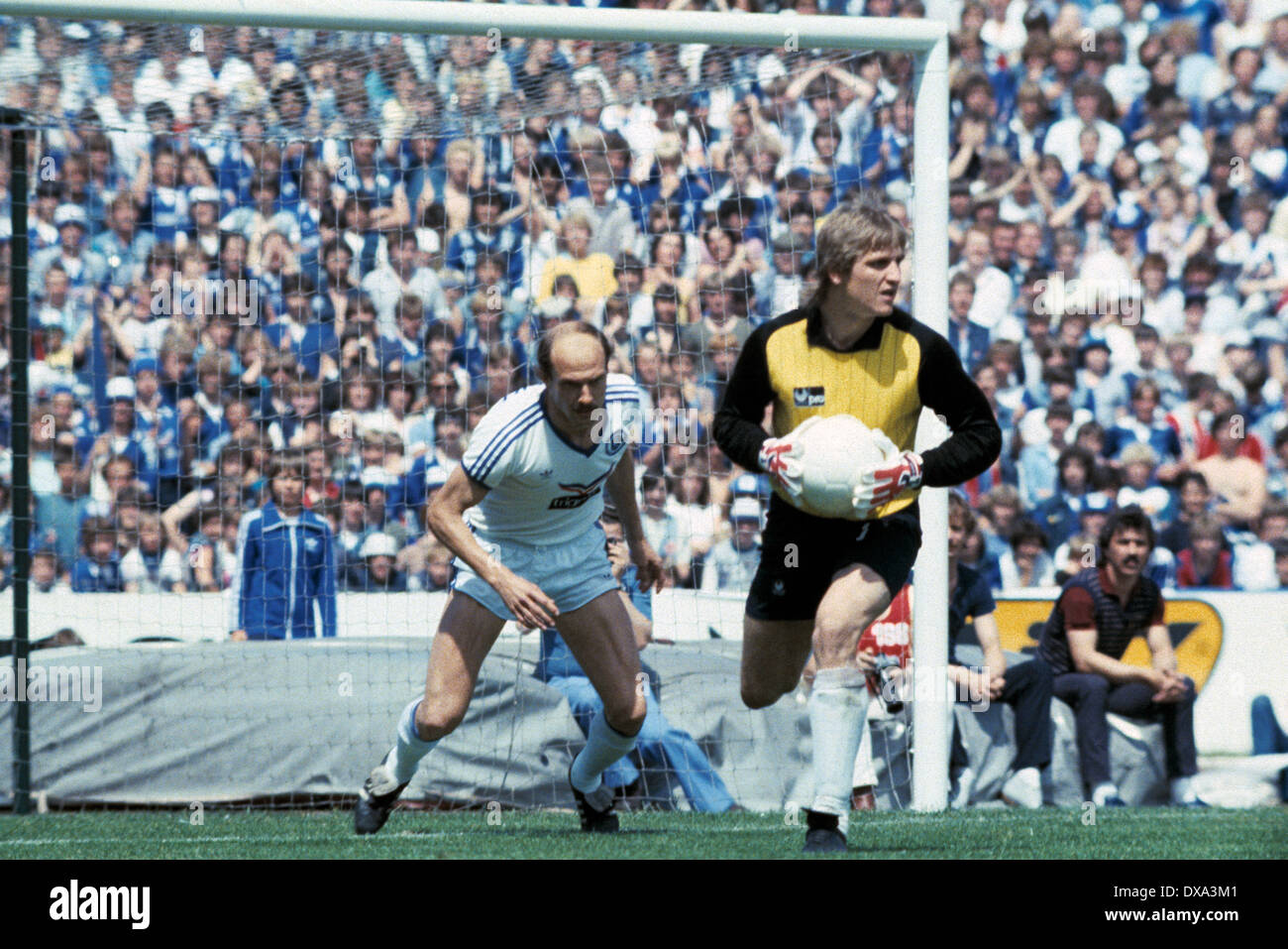 Fußball, 1. 2. Bundesliga. Bundesliga, 1982/1983 Relegation Spiel zur