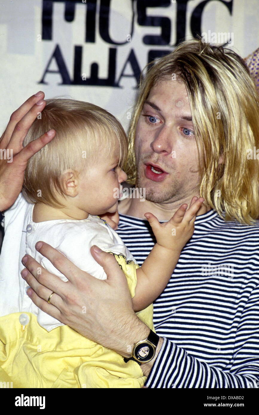 Datei. 20. März 2014. KURT COBAIN (20. Februar 1967 - c. 5. April 1994) war  ein US-amerikanischer Musiker und Künstler, die am besten bekannt als  Leadsänger, Gitarrist der Grunge-Band Nirvana. Cobain 1985