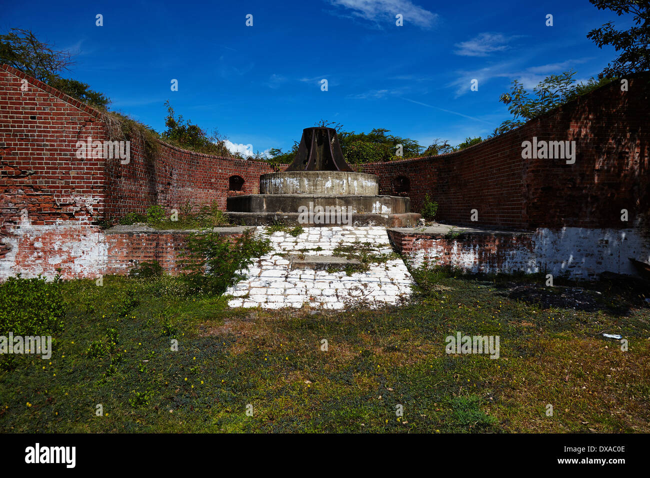 Ruine der Port Royal, Jamaika Stockfoto