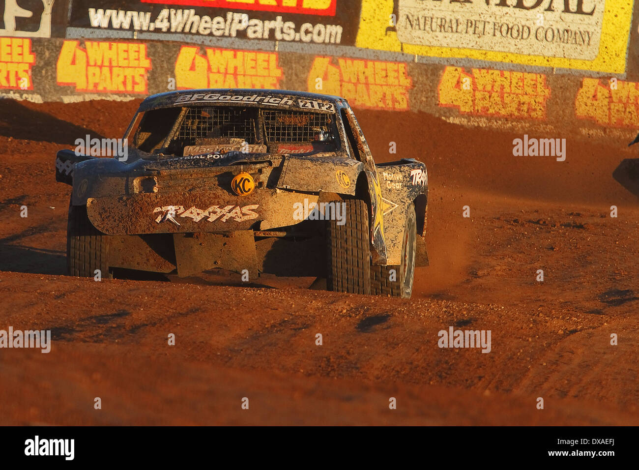 CHANDLER, AZ - 28 Okt.: Rob MacCachren (21) mit Geschwindigkeit in der Lucas Oil Off Road Series racing Challenge Cup am 28. Oktober 2012. Stockfoto