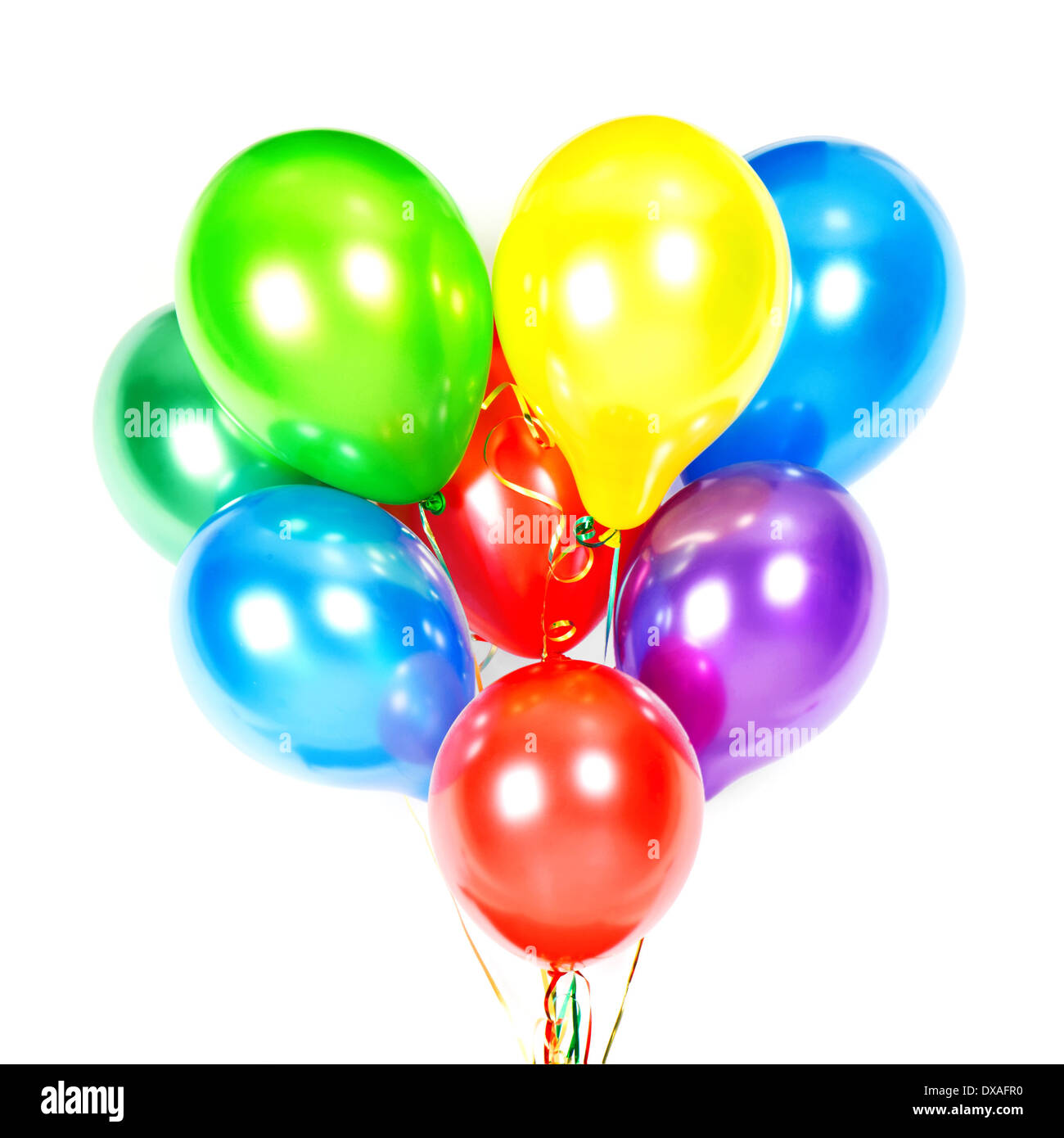 Farbe Ballons. Party Dekoration Stockfoto