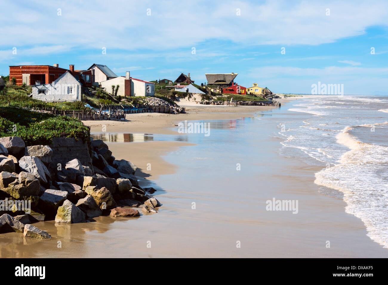 Aguas Dulces Strand in Rocha, Uruguay Stockfoto