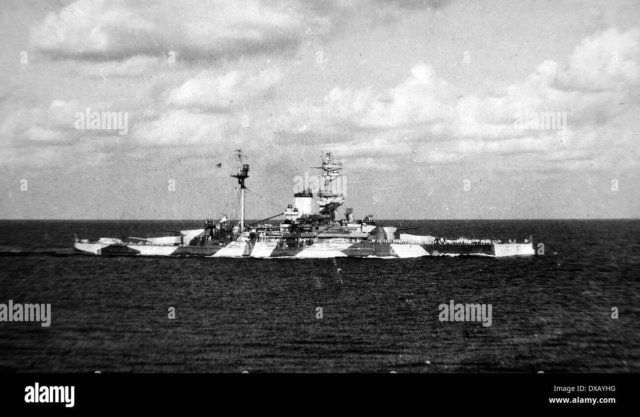 Royal Navy Zweiter Weltkrieg. Stockfoto