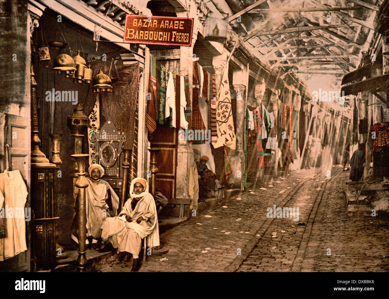 Souc-el-Trouk, Tunis, Tunesien, ca. 1899 Stockfoto