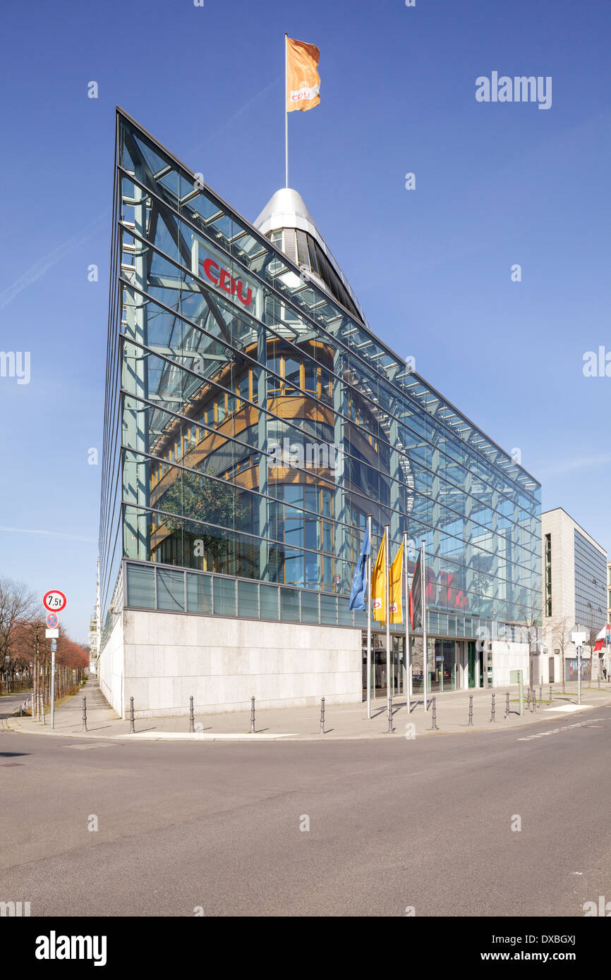 CDU-zentrale, Berlin, Deutschland Stockfoto