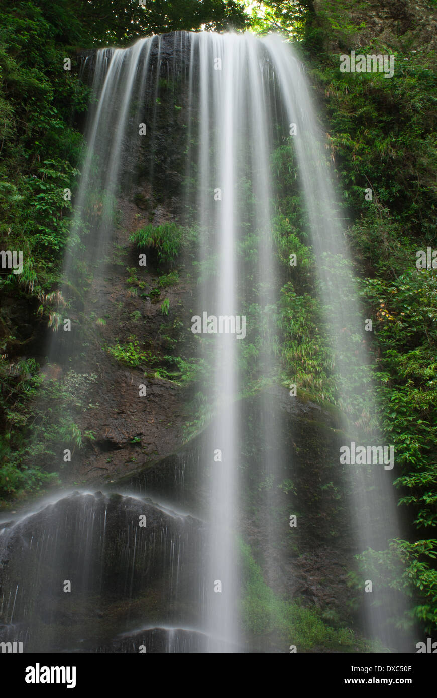 Yuhi Wasserfall, Präfektur Kanagawa, Japan Stockfoto