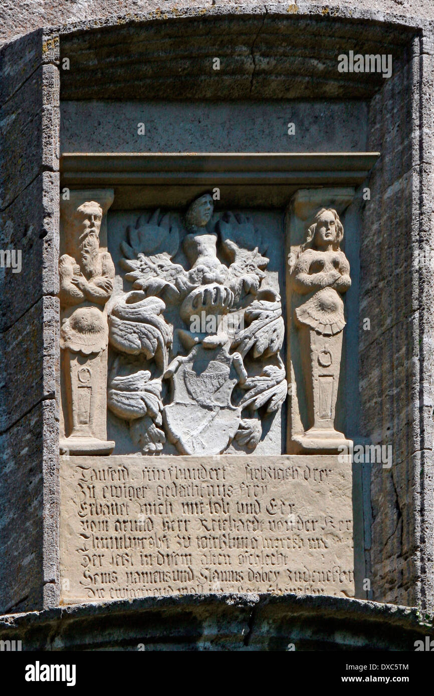 Relief, Eibelstadt Stockfoto