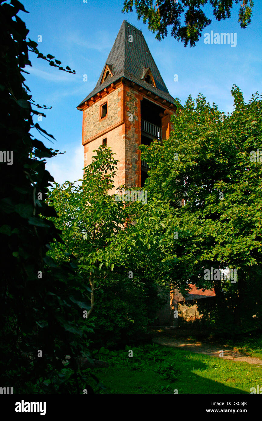 Burg Frankenstein, Darmstadt Stockfoto