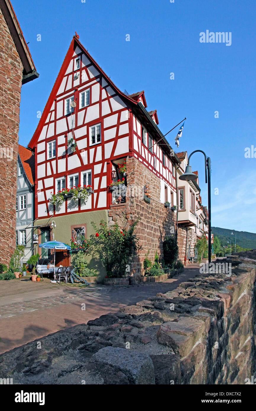 Fachwerkhaus, Eberbach Stockfoto