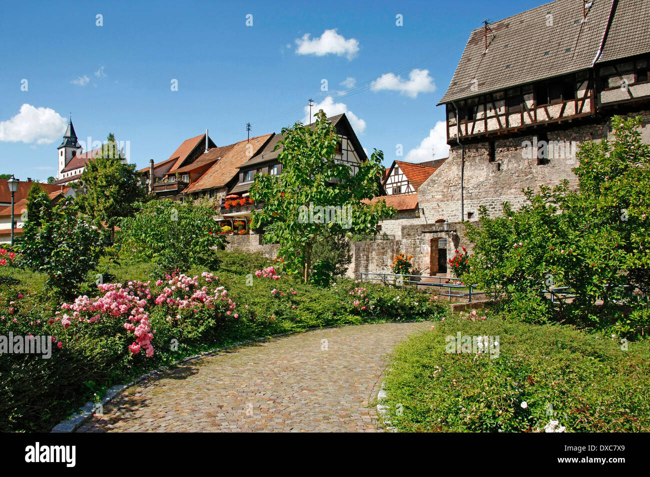 Fachwerkhaus, Gernsbach Stockfoto