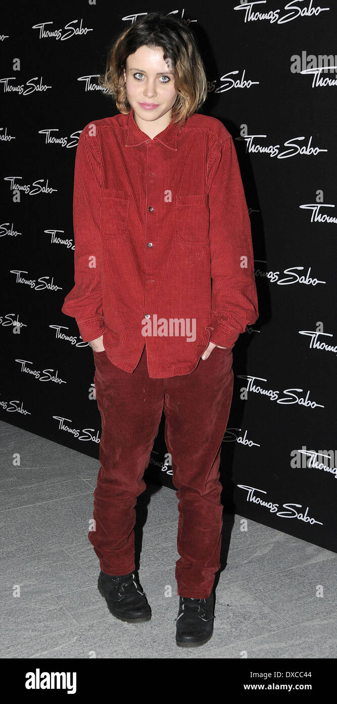 Billie J D Porter, in der Thomas Sabo SS13 Schmuck-Kollektion-Launch-Party in The Shard - Ankünfte London, England - 05.12.12 Featuring: Billie J D Porter wo: London, Vereinigtes Königreich bei: 5. Dezember 2012 Stockfoto