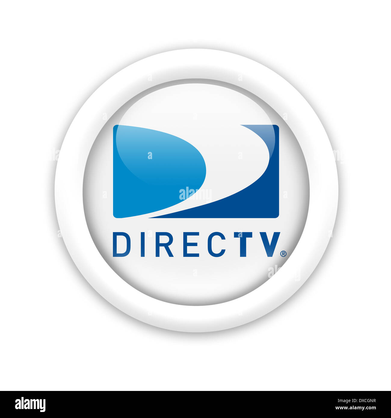 Direct tv logo Symbol Fahne Emblem Stockfoto