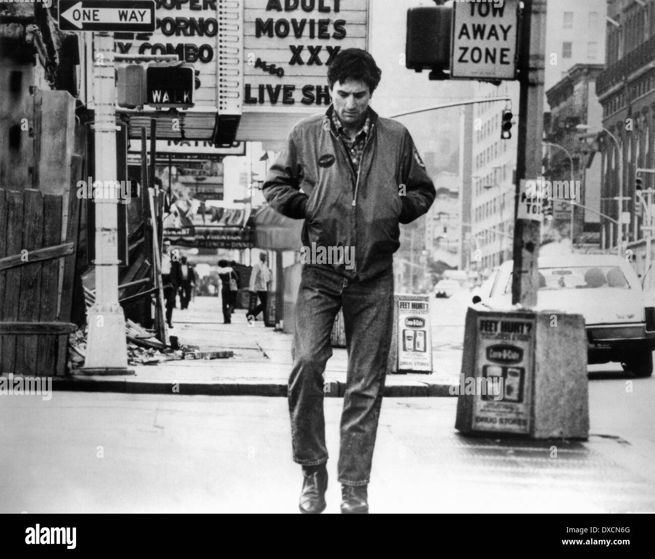 Taxifahrer Stockfoto