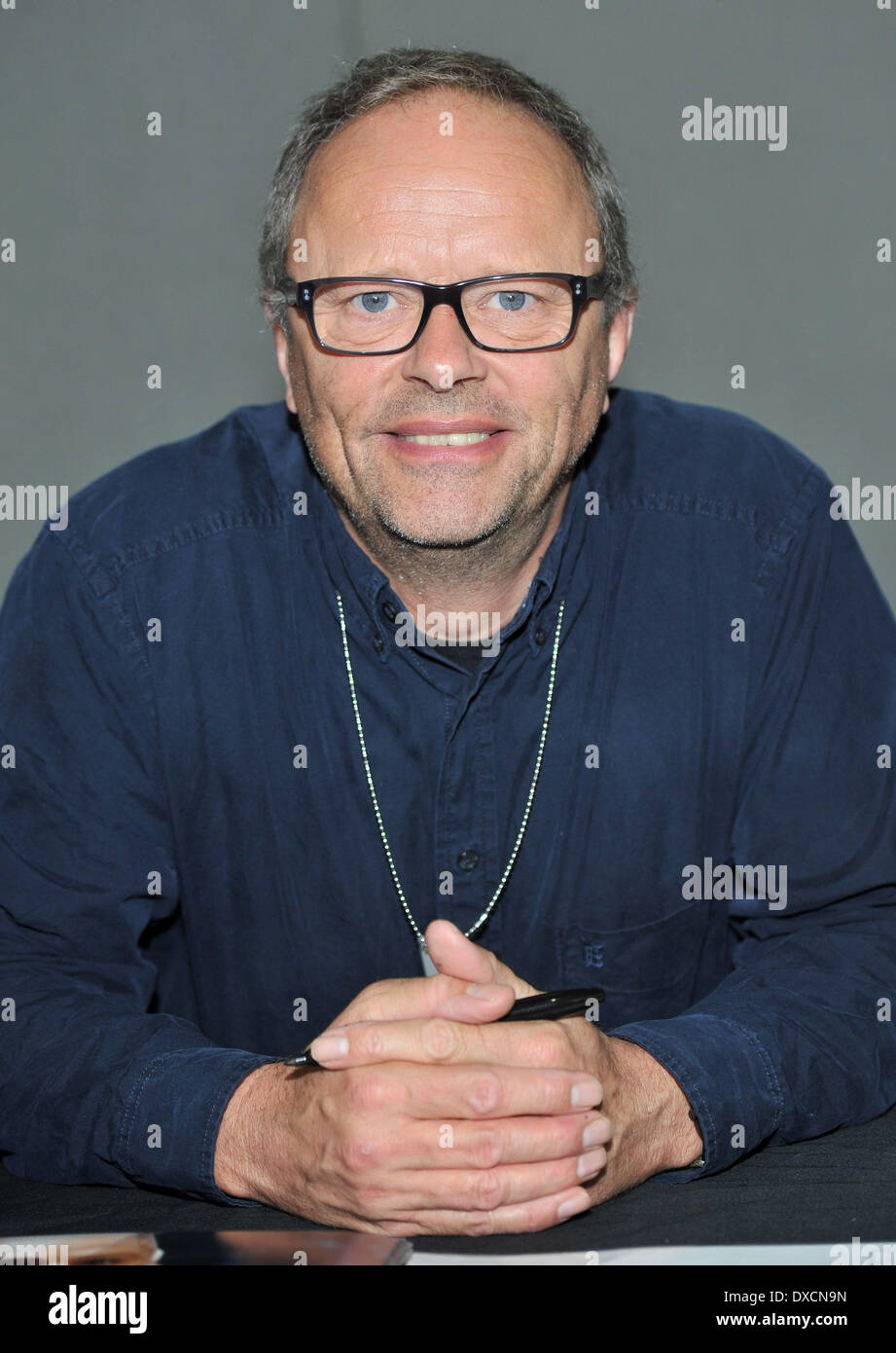 Robert Llewellyn The Entertainment Media Show/Collectormania London statt auf der Olympia Grand Hall. London, England - 06.10.12 Stockfoto