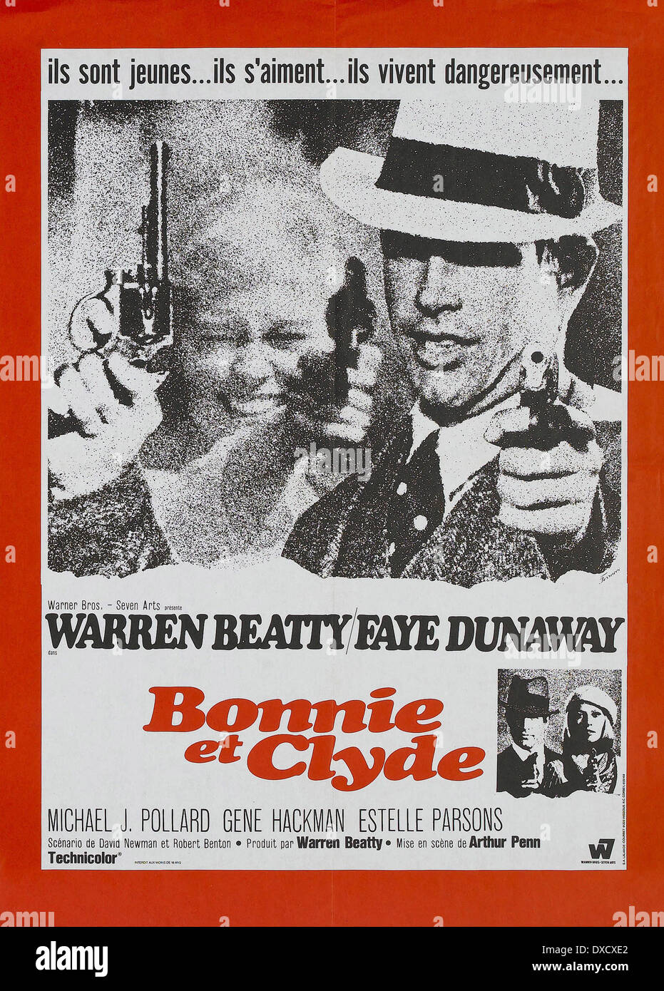 Bonnie und Clyde Stockfoto