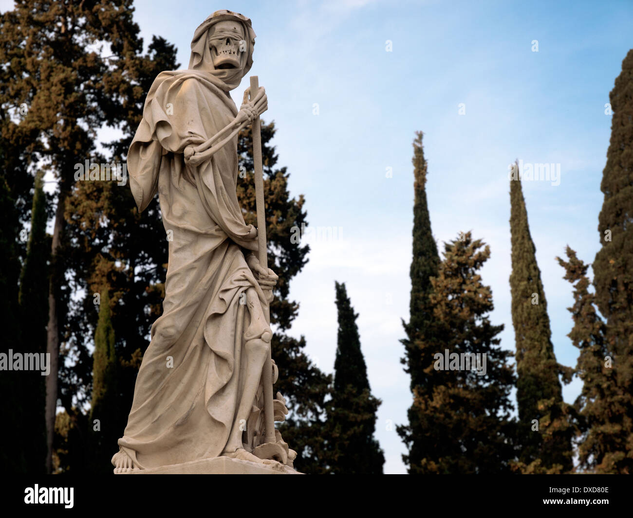 Die englischen Friedhof in Florenz, Italien Stockfoto