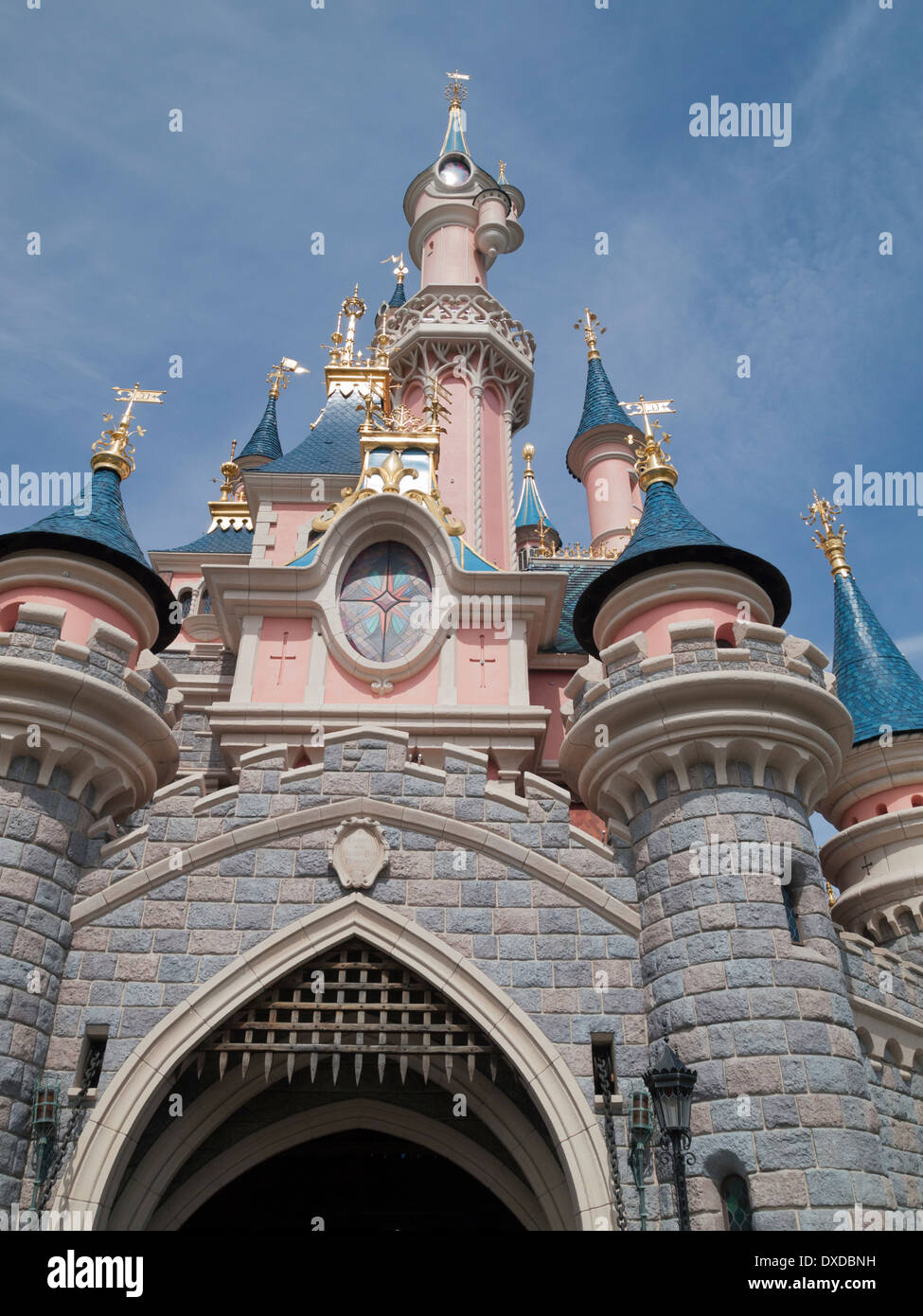 Fariytale Castle in Disneyland Paris, Frankreich Stockfoto