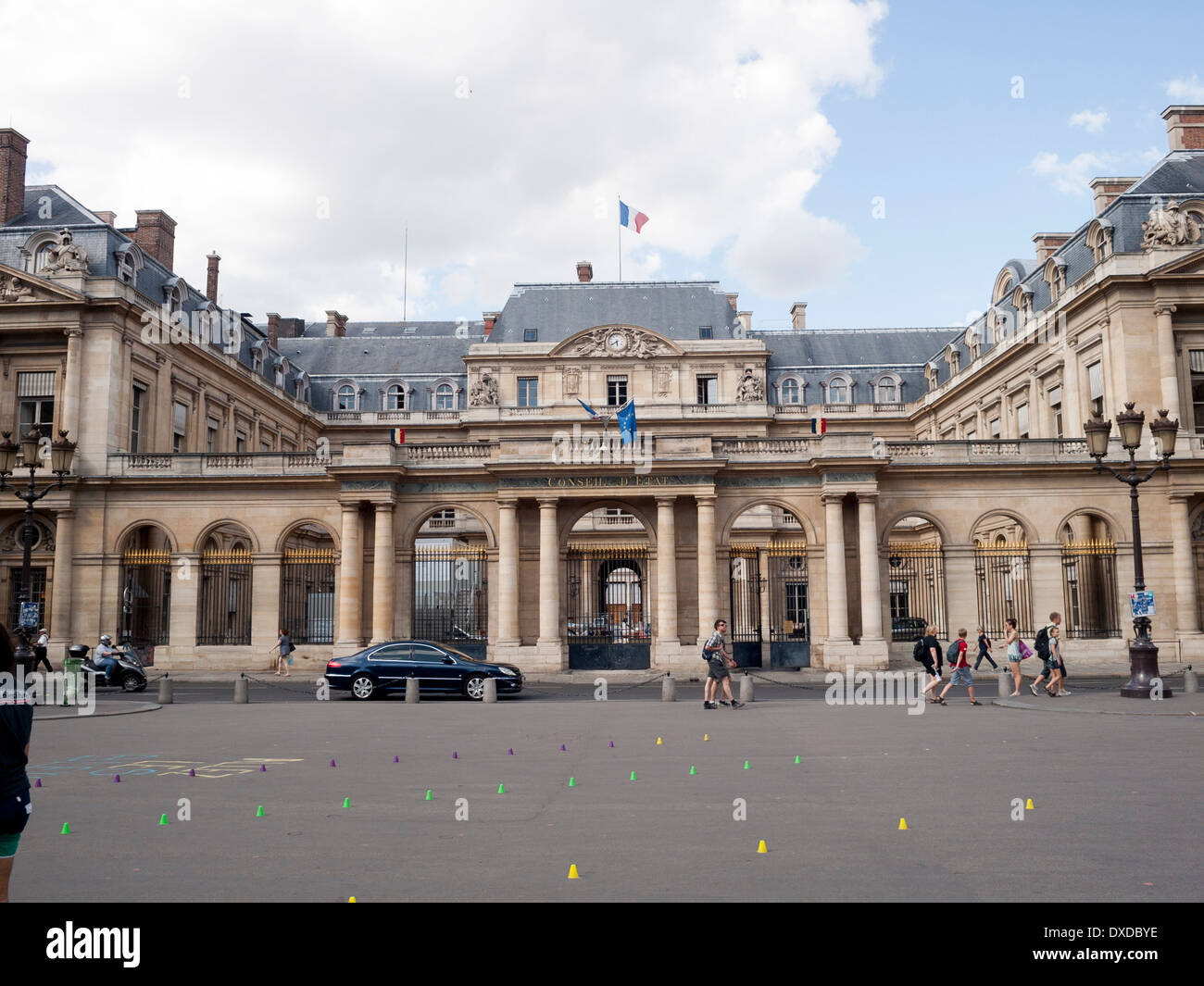 Conseil d ' Etat, Palais Royal, Paris Frankreich Stockfoto