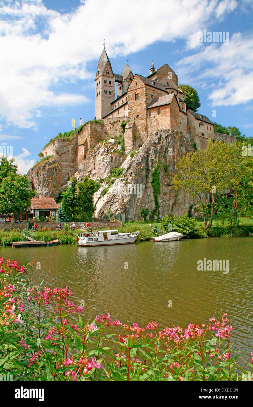 Kirche St. Lubentius in Dietkirchen Stockfoto