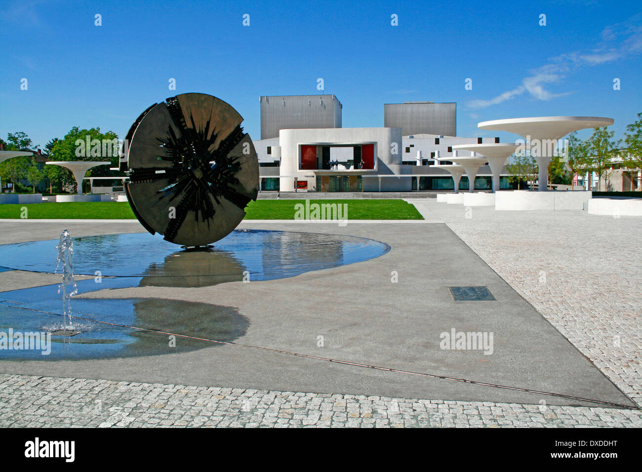 Staatliche Theater, Darmstadt Stockfoto