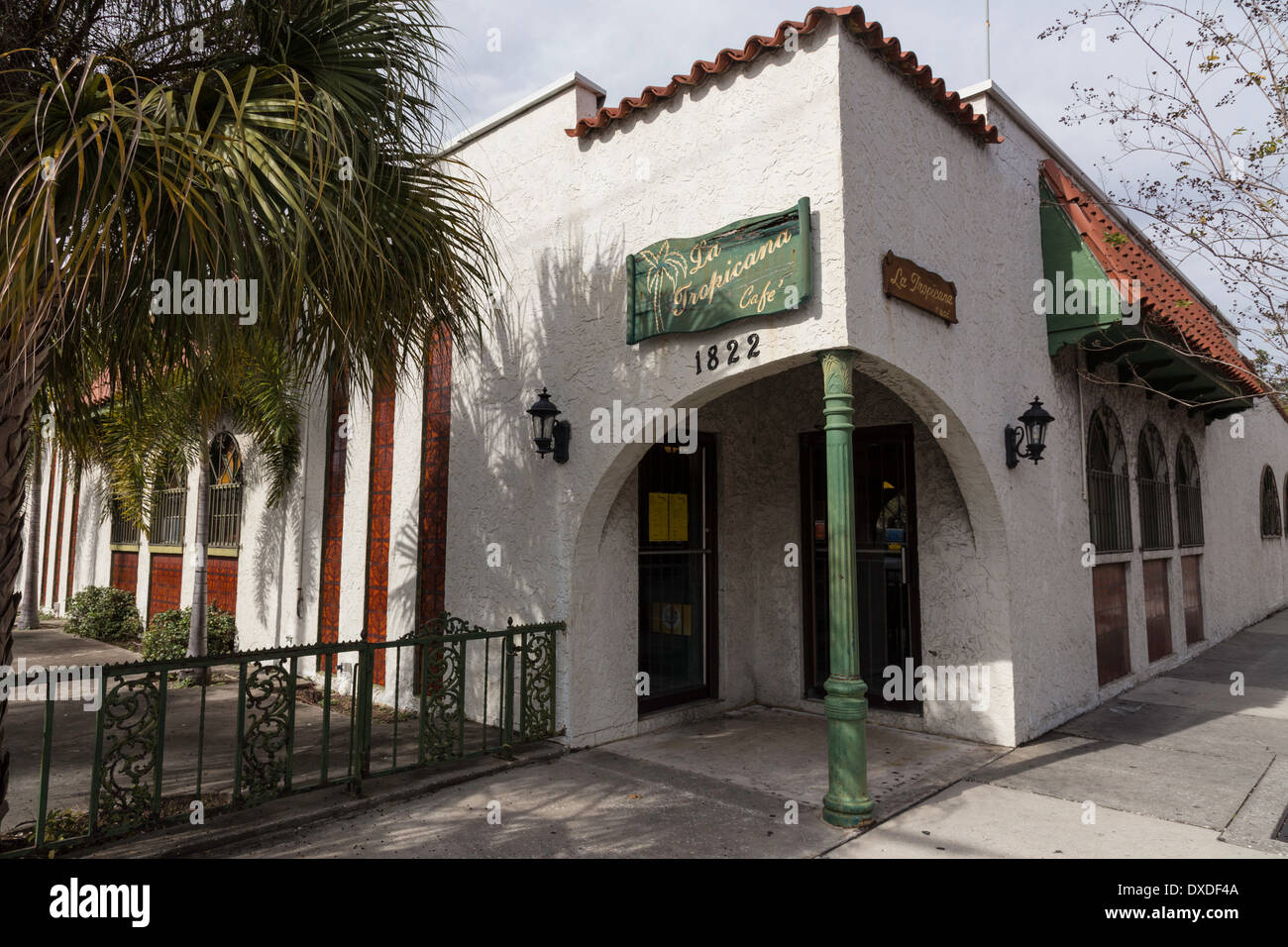 La Tropicana Cafe in Ybor City, Tampa, FL Stockfoto