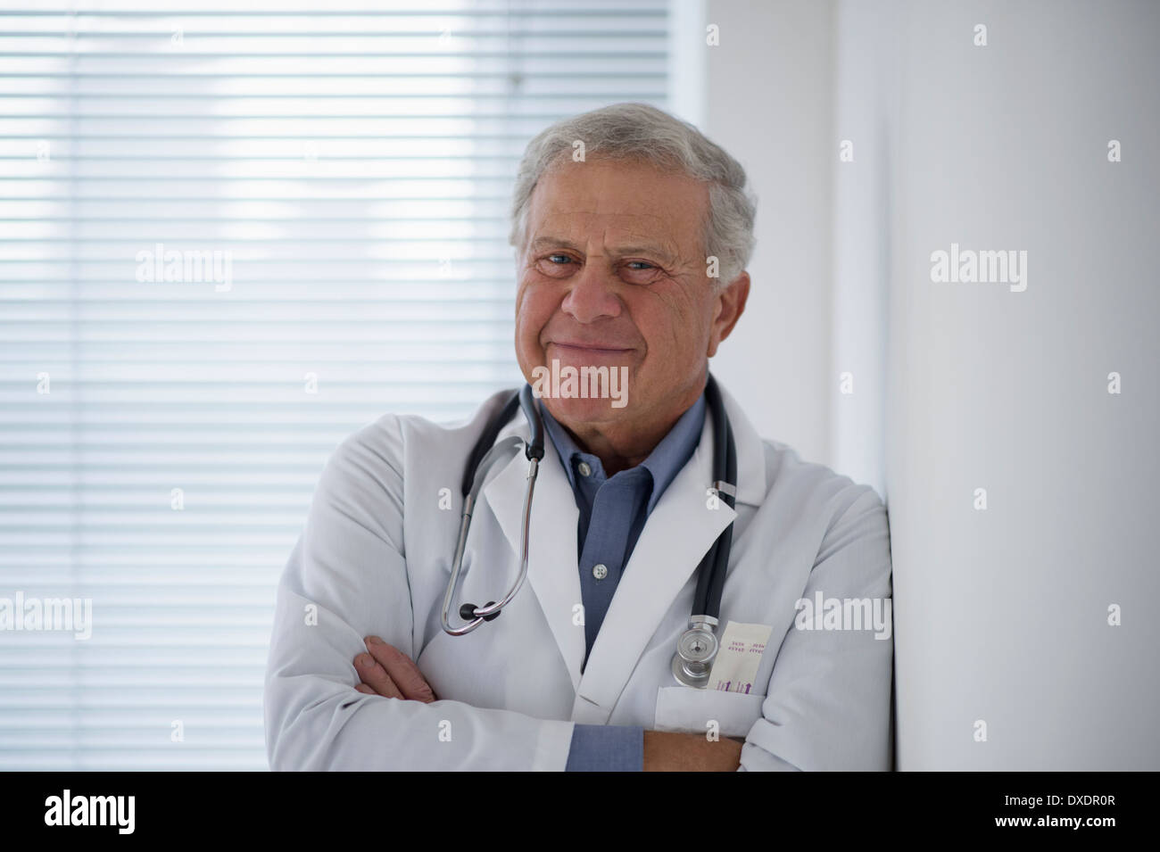 Porträt des leitenden Arztes Stockfoto