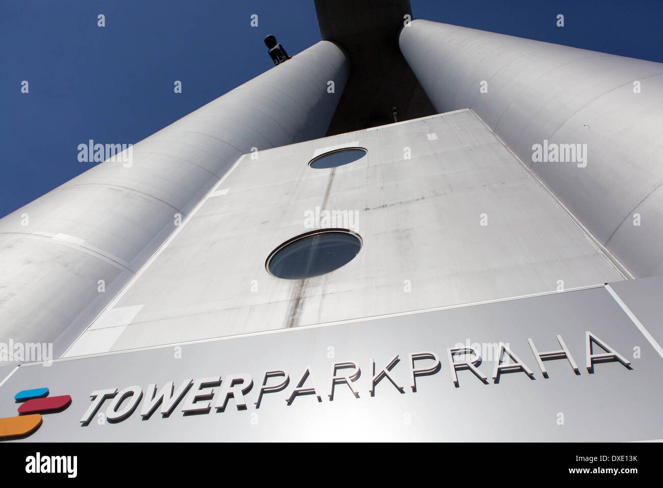 Fernsehturm Žižkov, Prag, Tschechische Republik Stockfoto