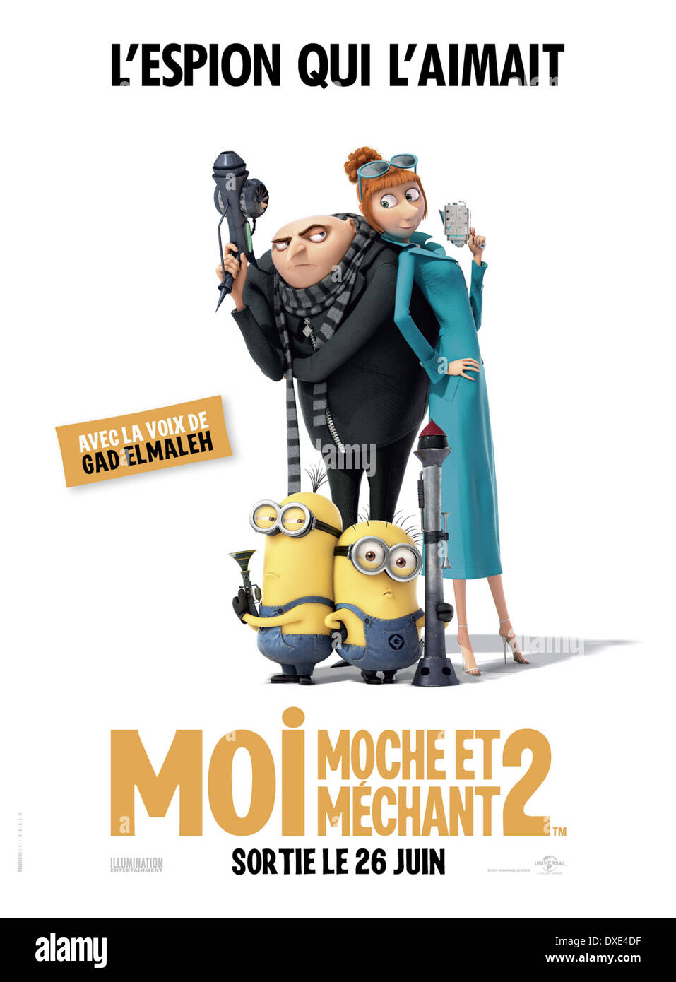 Despicable Me 2 Stockfoto