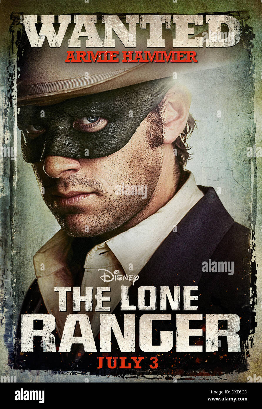 Der Lone Ranger Stockfoto
