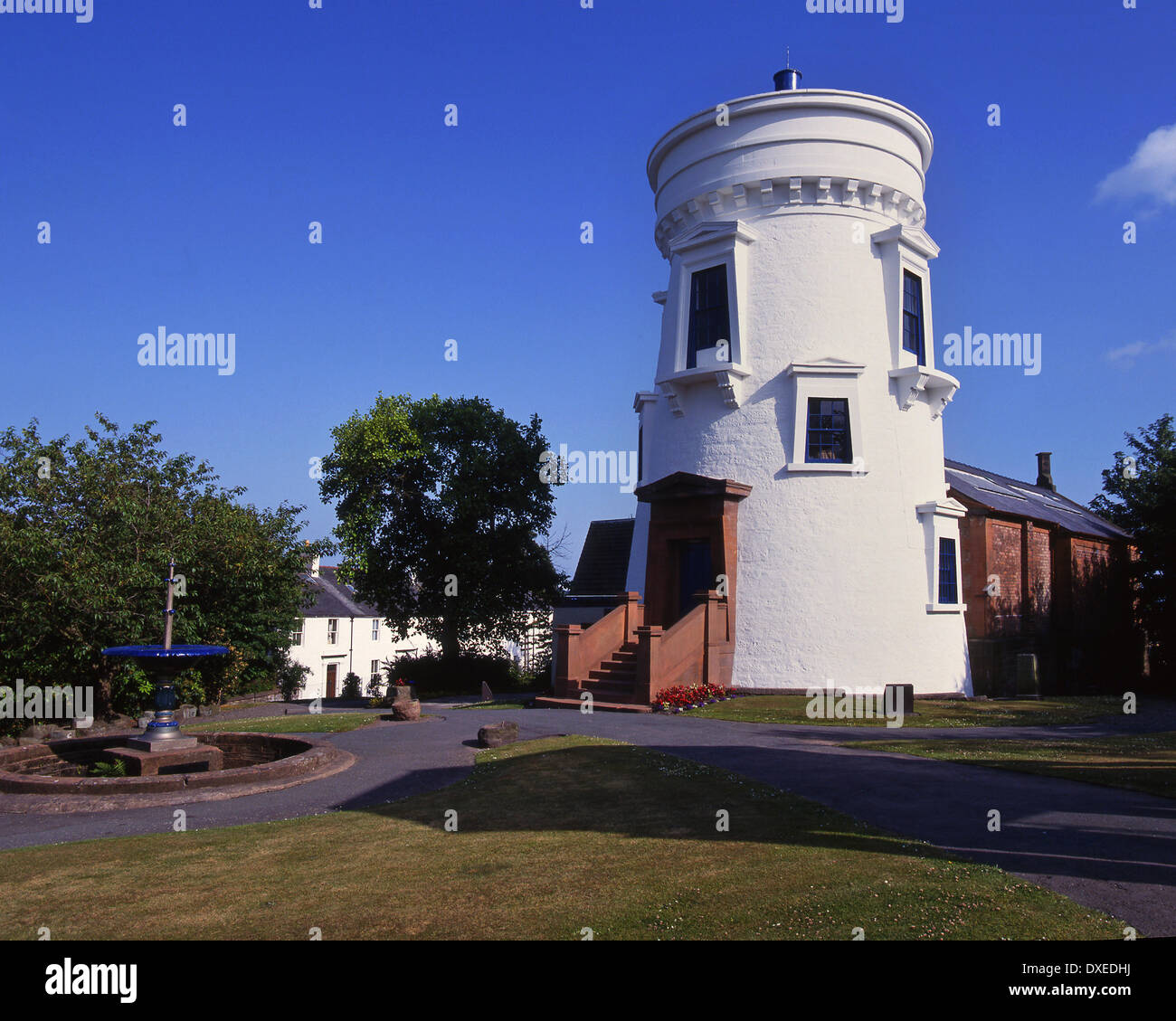 Dumfries Museum & Camera Obscura Stockfoto