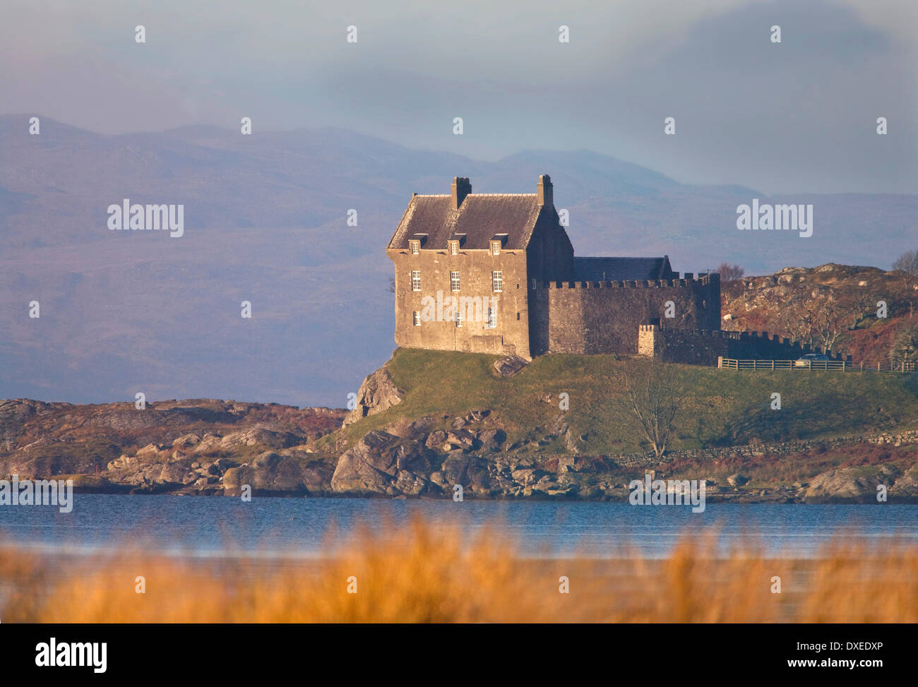 Duntrune Castle, Argyll Stockfoto