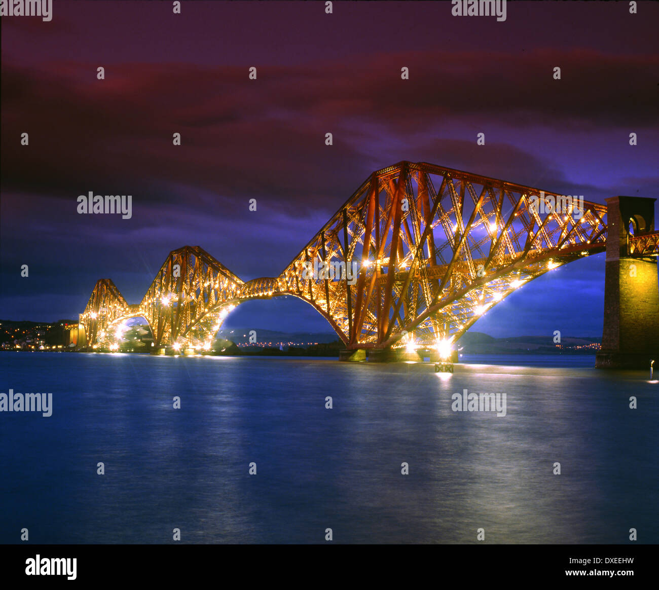 Forth Rail Bridge Stockfoto