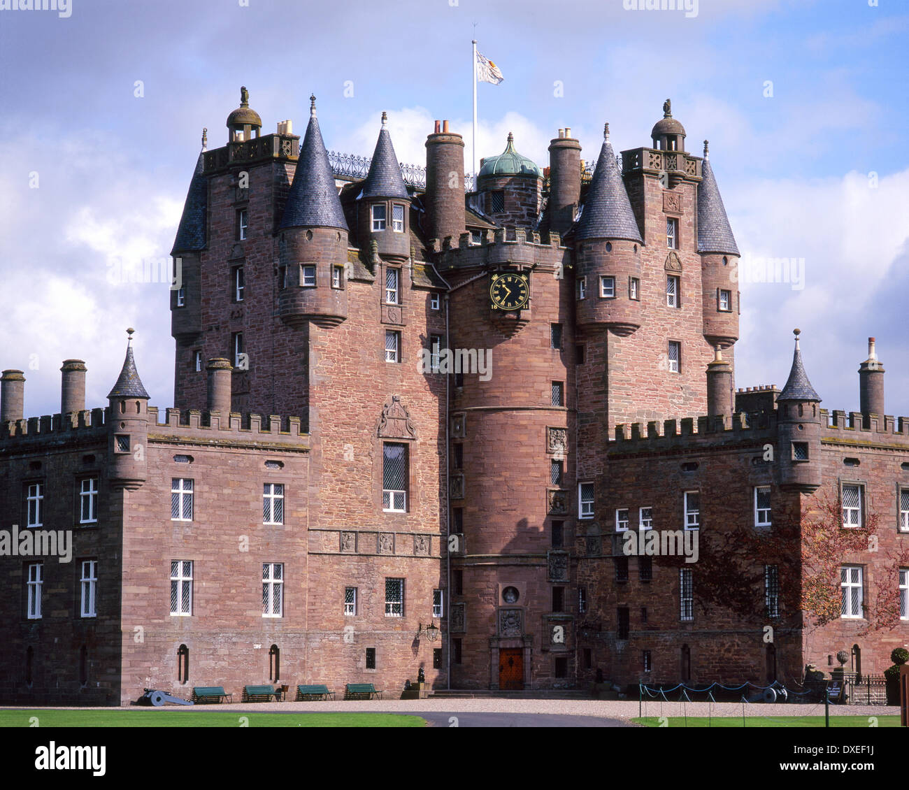 Glamis Castle, Angus, Schottland N/E. Stockfoto