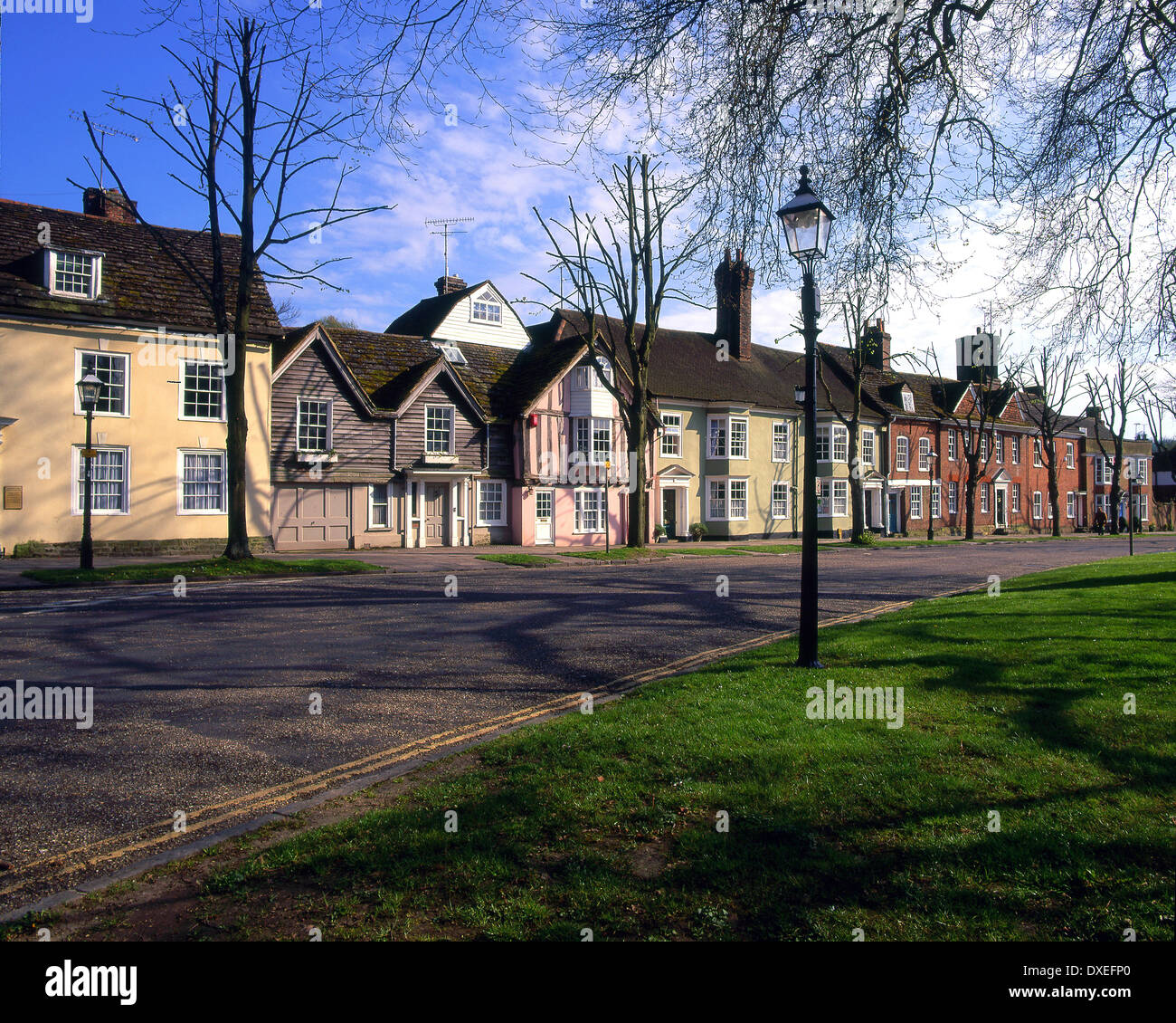 Horsham Stadtzentrum, Sussex, England Stockfoto