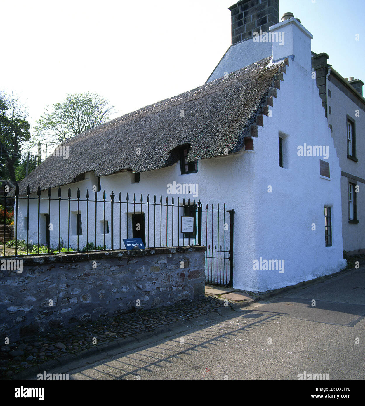 Hugh Millars Ferienhaus in Cromarty, schwarz Isle.Invernesshire. Stockfoto