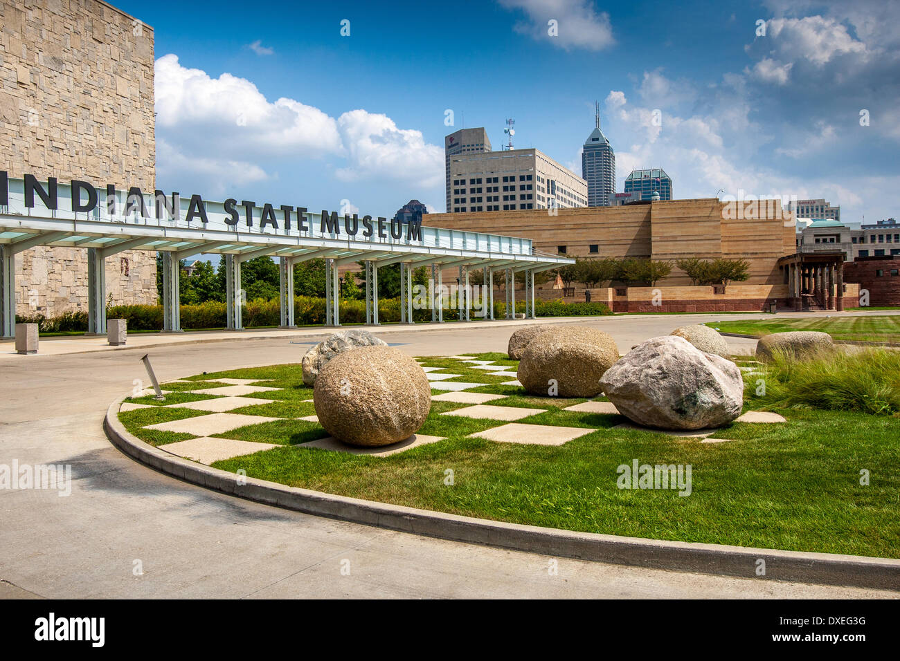 Indiana State Museum, Indianapolis, USA Stockfoto
