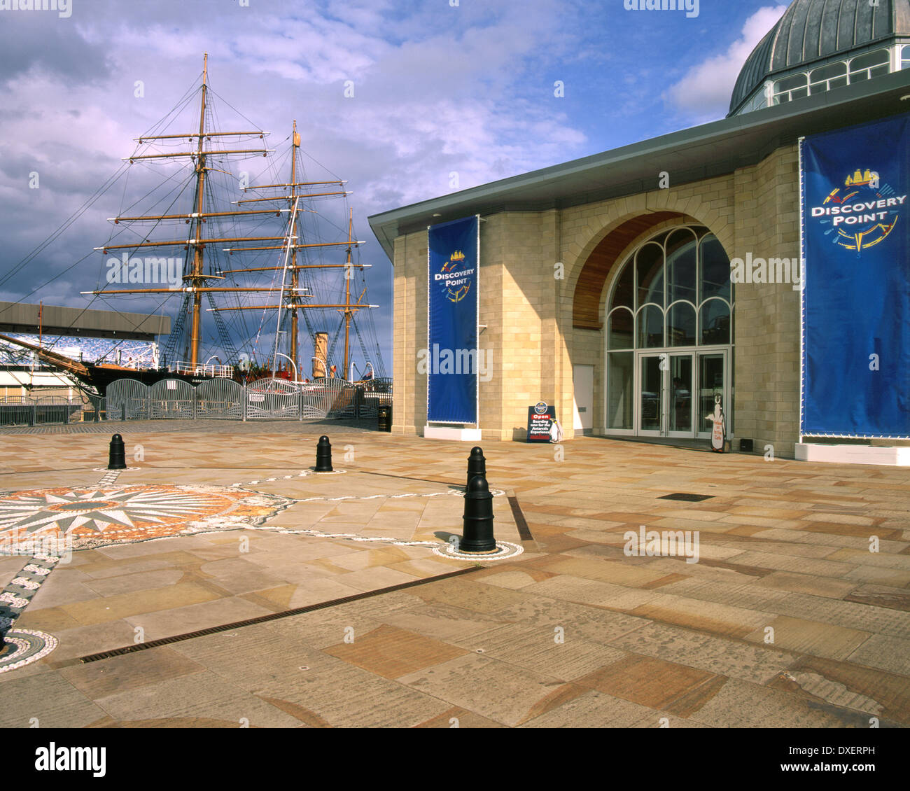 Das Discovery Centre Dundee Firth von tay Stockfoto