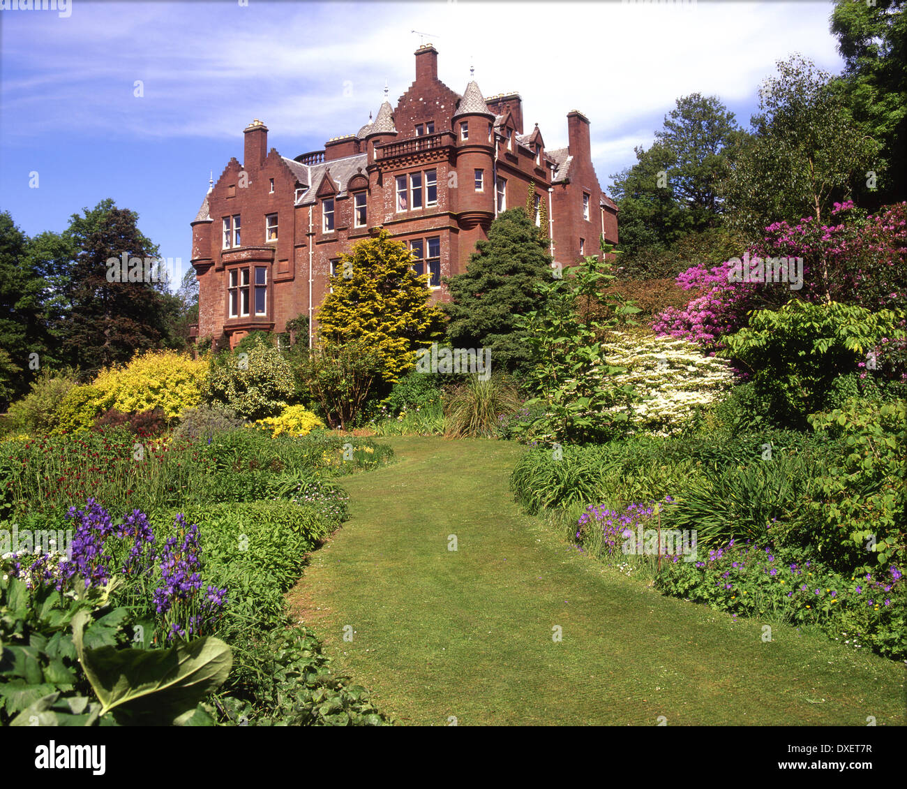 Threave Haus & Gärten, Dumfries & Galloway, S/W-Schottland. Stockfoto