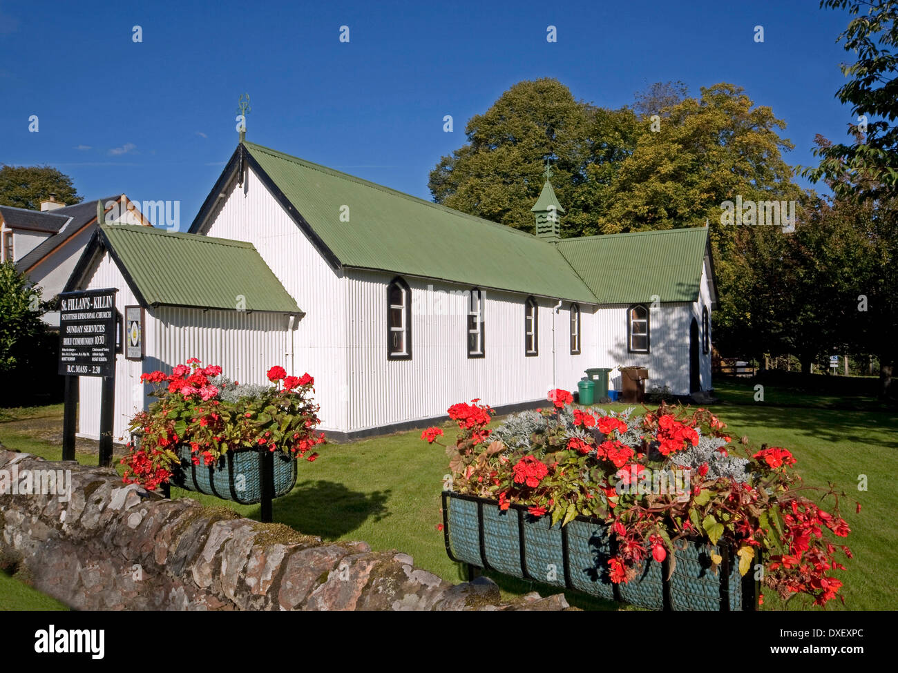 St. Fillans Nr Killin. Stockfoto
