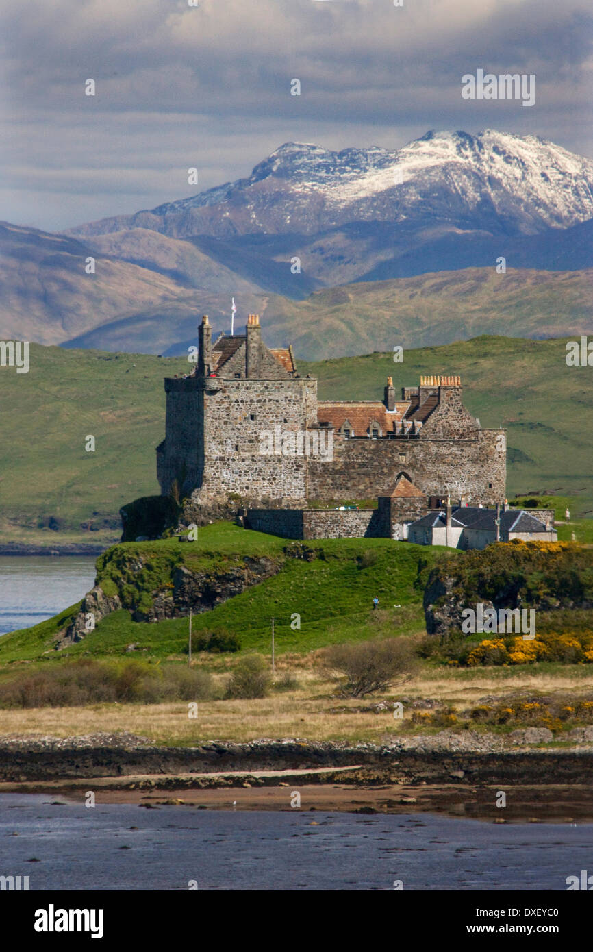 Duart Castle, Isle of Mull, Argyll. Stockfoto