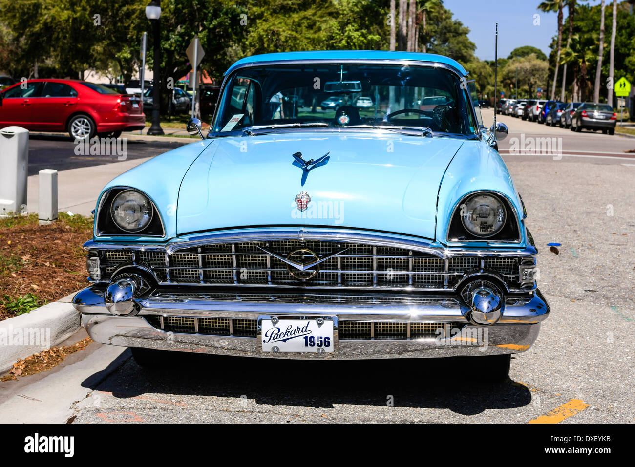 1956 Pachard vierhundert amerikanische Automobile Stockfoto