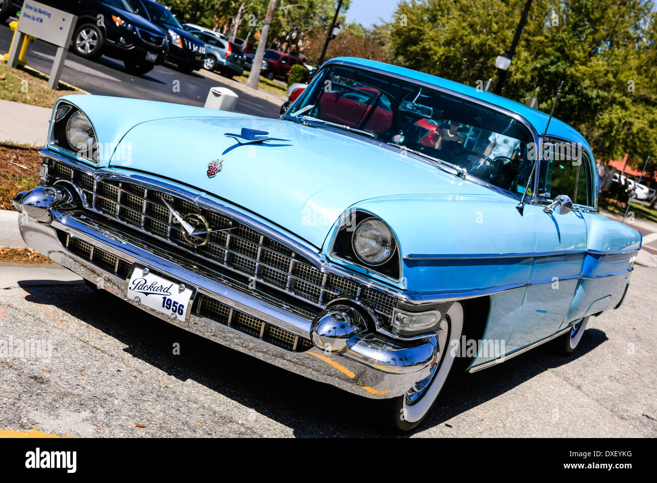 1956 Pachard vierhundert amerikanische Automobile Stockfoto