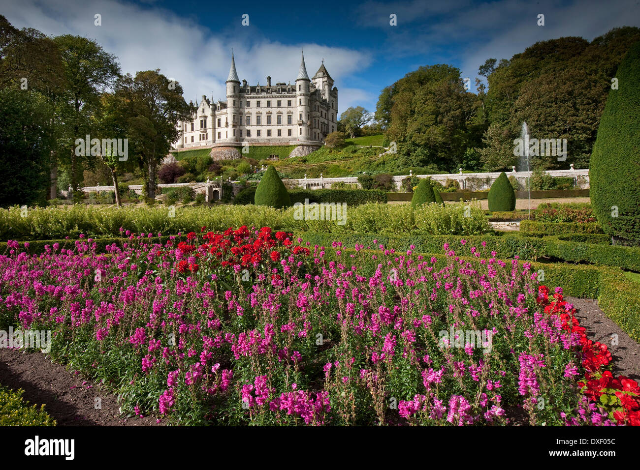 Dunrobin Castle, Golpsie, Caithness, Schottland N/E. Stockfoto