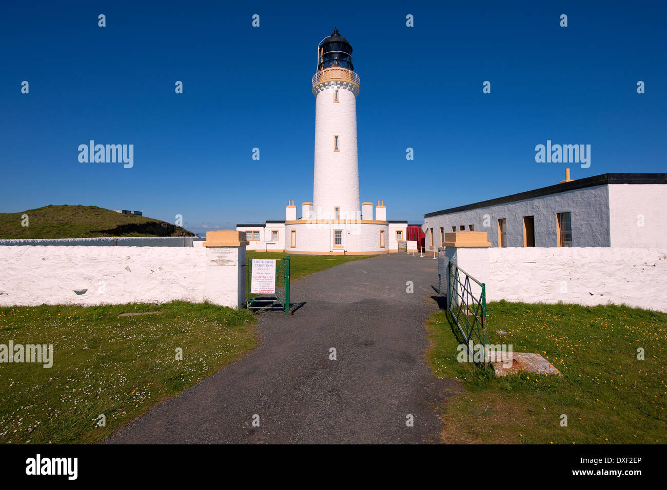 Der Mull of Galloway Leuchtturm befindet sich auf der Rinns Galloway, Dumfries und Galloway, SW Schottland. Stockfoto