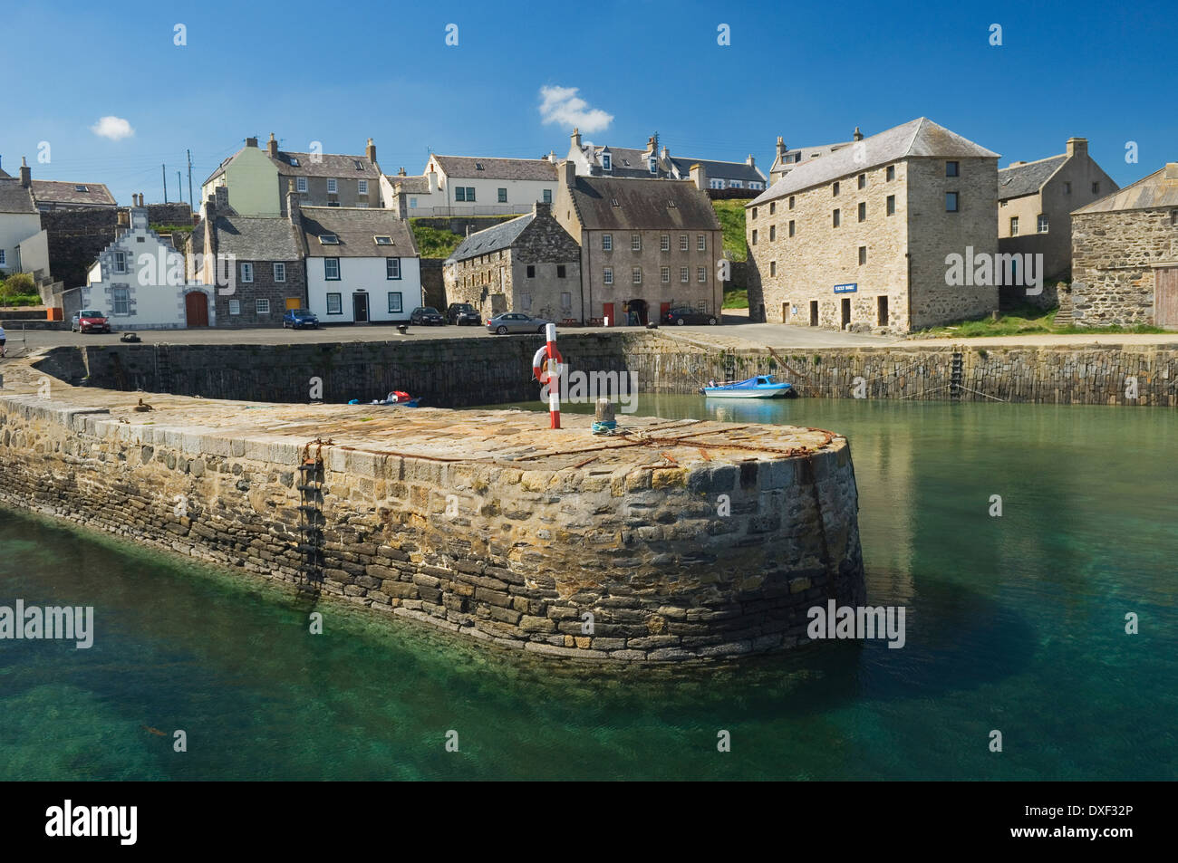 Hafen von Portsoy, Banffshire, Aberdeenshire, Schottland. Stockfoto