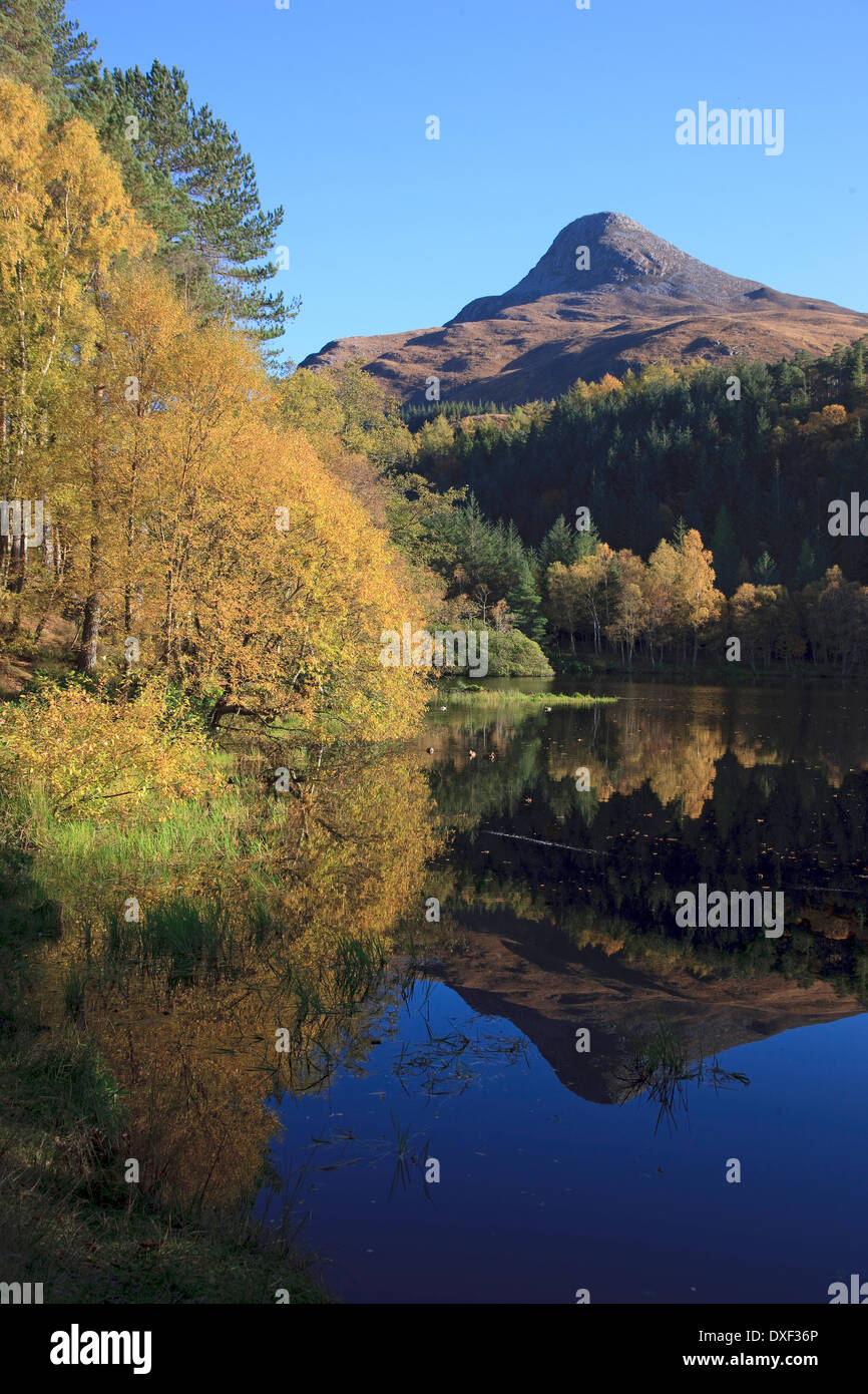 Pap von Glencoe, aus dem man-Trail, Glencoe Stockfoto